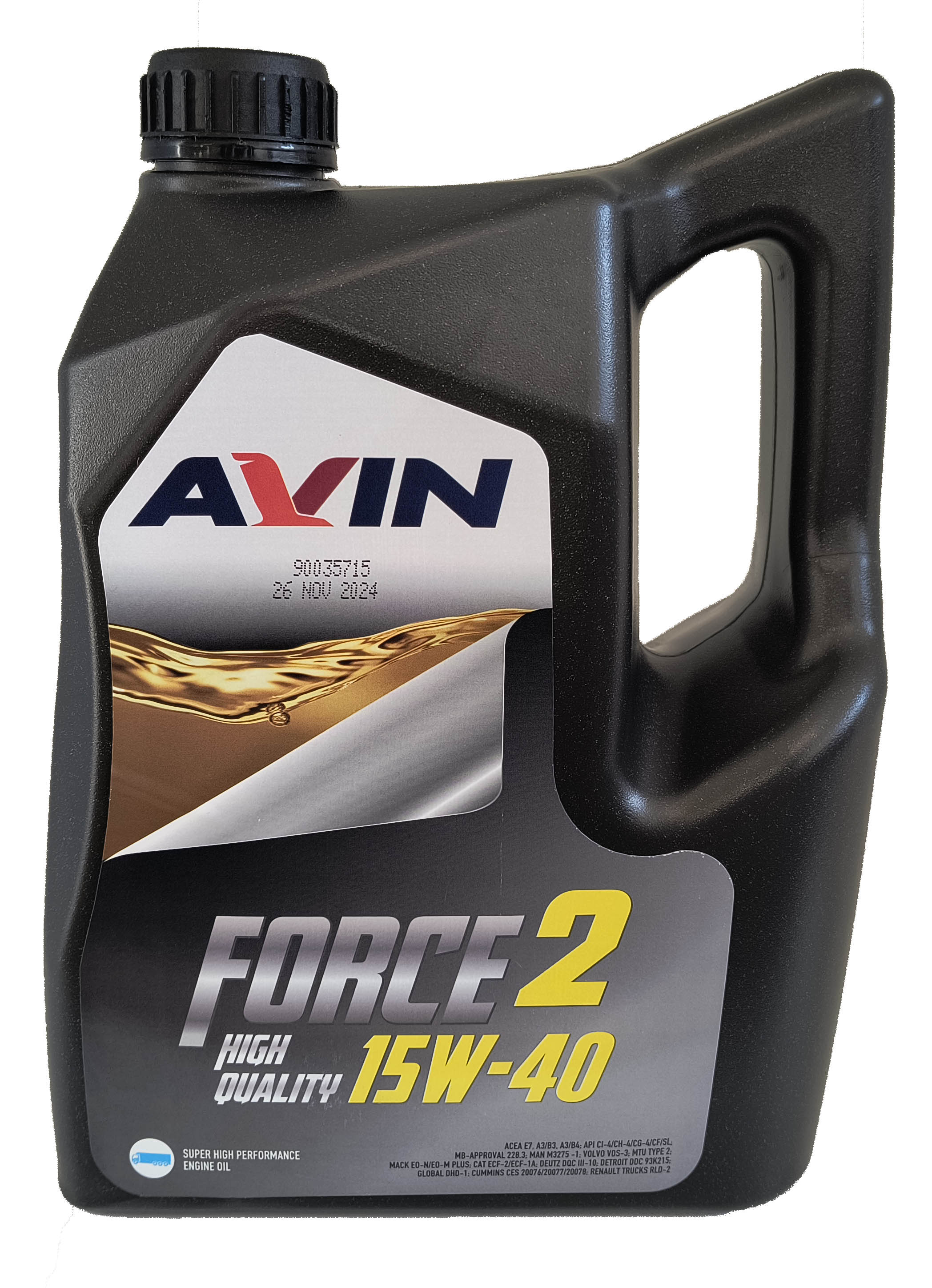 AVIN FORCE 2 15W40 4LT